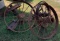 (Set of 4) Steel Wagon Wheels