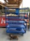 Blue Roll Around Shelf