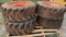 (4) Skidsteer Wheels and Tires 12-16.5