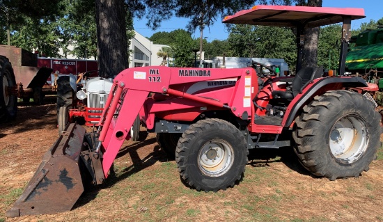 Mahindra 4110 Tractor with Mahindra ML 112