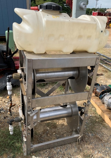 Stainless steel hose reel