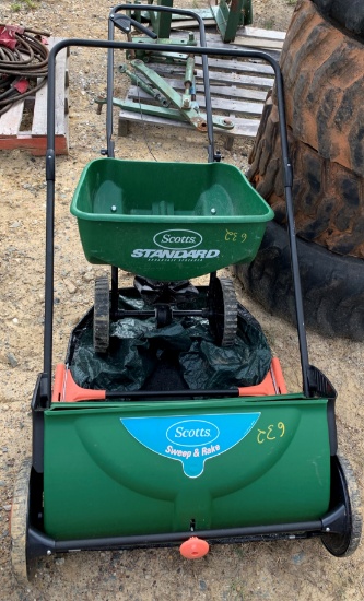 Scotts Sweep & rake / Spreader