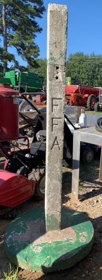 Concrete FFA marker