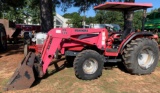 Mahindra 4110 Tractor with Mahindra ML 112
