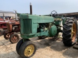 1955 John Deere 60 w/ rollo-matic front end
