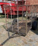 4 x 8 livestock trailer - NO TITLE