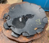 (5) Scalloped disc blades - New