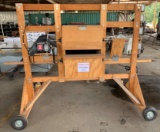Home built Sorghum Cane leaf stripper