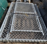 (5) Assorted Chain Link Gates