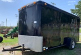 1995 Black Enclosed Trailer VIN 5247