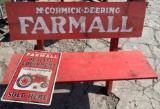 McCormick Bench and Sign