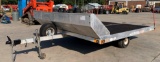 Aluminum Tilt-bed Trailer 8 ' 4