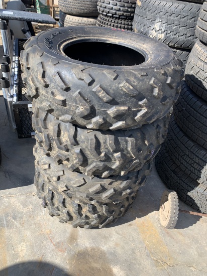 (4) 12" ATV tires