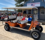 2002 EZ GO 6 Person Lifted Golf Cart