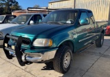 1997 Ford F150 4X4 XLT VIN 7479 SALVAGE TITLE