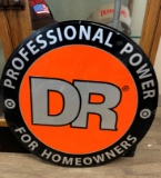 Round DR Sign