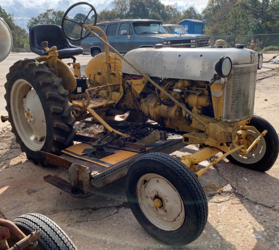 Farmall Cub Lowboy Tractor with belly mower