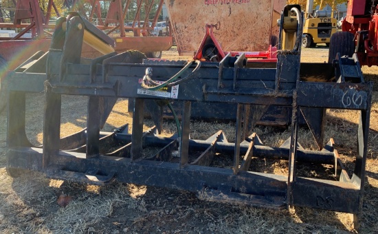 5 1/2ft skidsteer style grapple