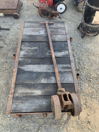 Steel Wheel Cart and Handle