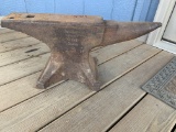 Peter Wright Signed Anvil