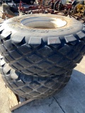 Pair of Goodyear 23.1-26 Turf Tires and Wheels