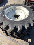 New 11.2-24 Titan Tires and Wheels