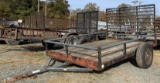 5.5ft x 8ft Utility Trailer  - NO TITLE