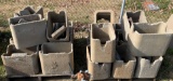 2 Pallets of Concrete Meter Boxes