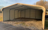 20 x 20  Metal Carport  Building