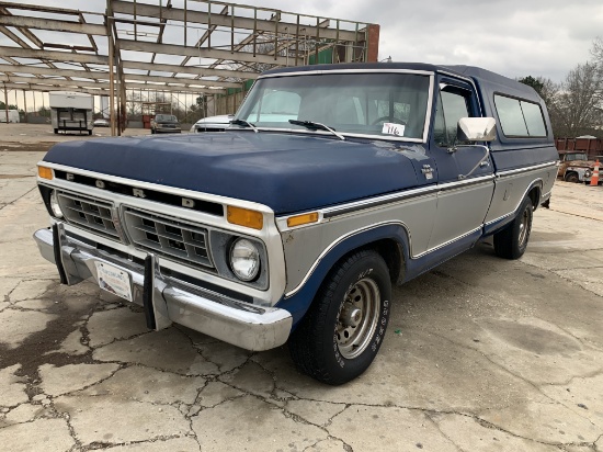 1977 Ford F100 Ranger XLT VIN 8779