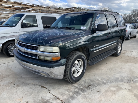 2002 Chevrolet Tahoe LT VIN 9166