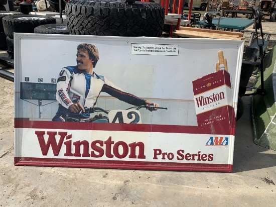 Winston Advertising Sign 59W x 35H