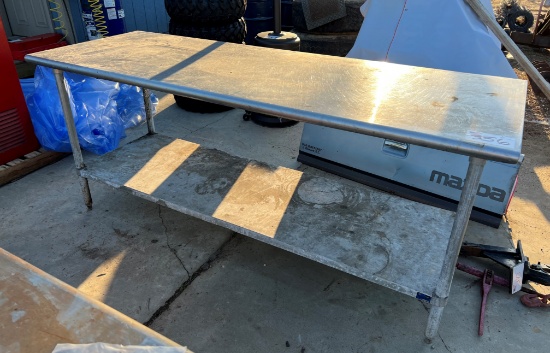 Stainless Table 36H x 84W x 30D