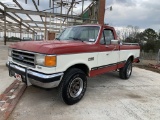 1989 Ford F150 XLT 4x4 Lariat VIN 1422