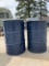 (2) 55 gallon Barrel with locking lid