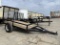 1977 8ft x 4.5ft Utility Trailer VIN 4823
