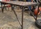 8ft x 3ft Steel Shop Table