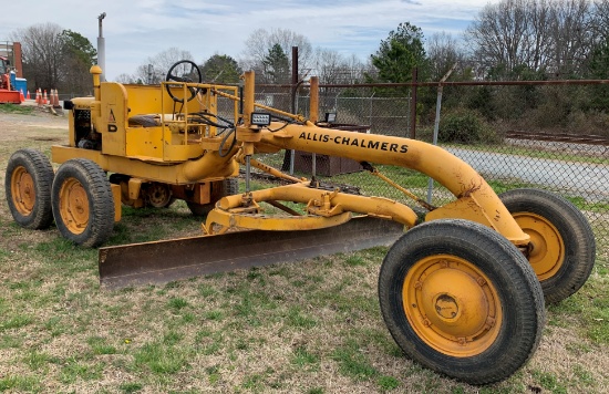 Allis Chalmers MD motor grader