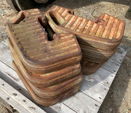 (8) Suitcase weights