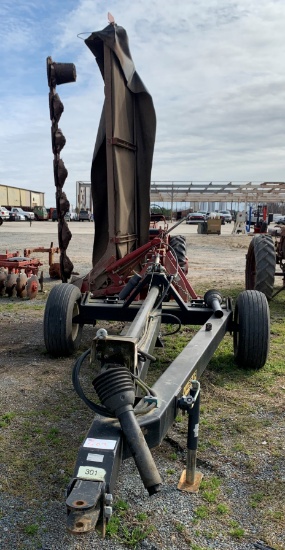 New Holland H6750 Mower on Vassar caddy