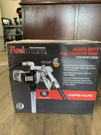 Fuel Works Heavy Duty Fuel Transfer Pump