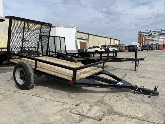 1977 8ft x 4.5ft Utility Trailer VIN 4823