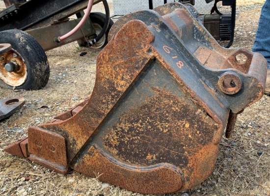 16" Quick Attach mini excavator bucket