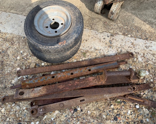 Mixed Lot: Tires & assorted parts