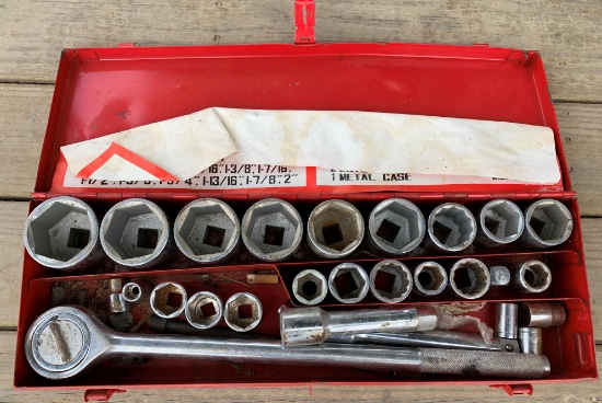 3/4" drive socket set