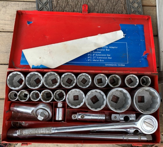 3/4" drive socket set