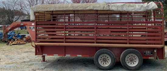 2009 Stoll Livestock Trailer VIN 6049