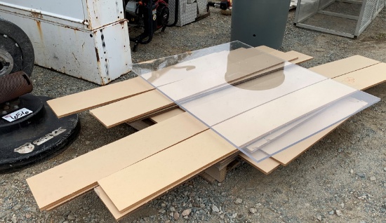 Assorted 1/2" Plexiglass