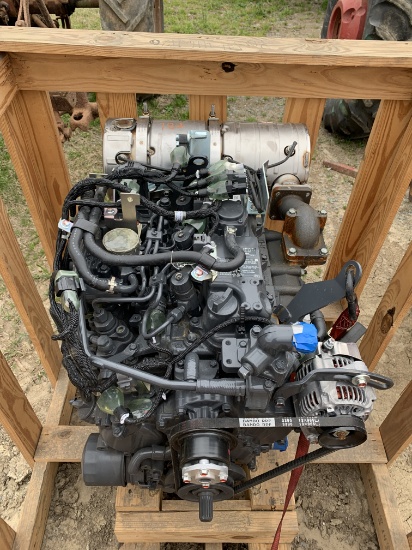 Kubota 1.8L Engine with exhaust