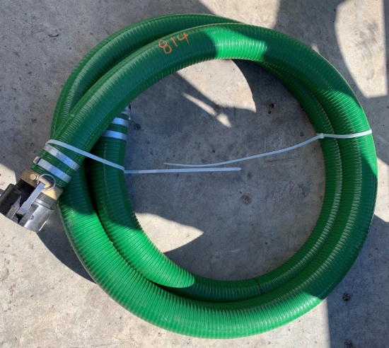 3"x15' Suction Hose with Quick Coupler